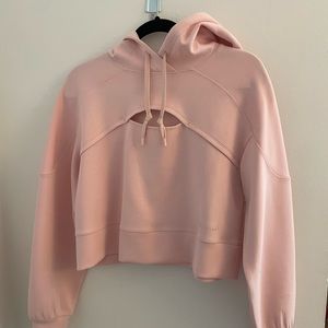 Lululemon athletica pink sweatshirt in size small!